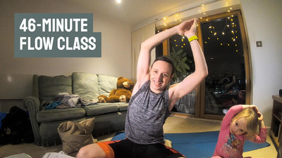 Hips yoga class