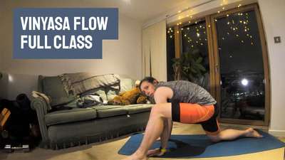 Dancer yoga class