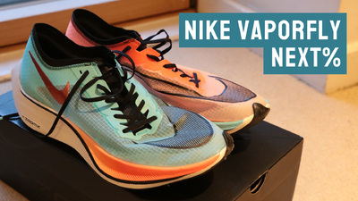 Nike Vaporfly Next% running shoes