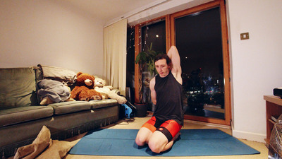 Shoulders yoga class