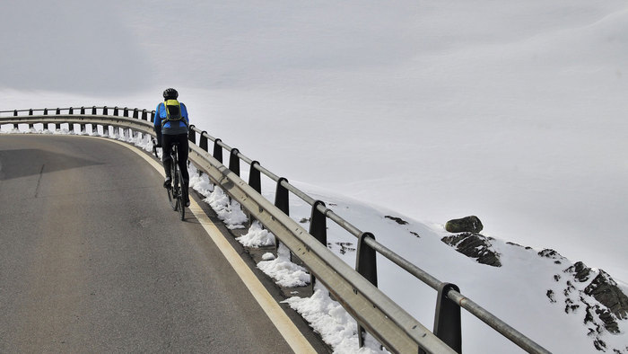 Cycling in winter